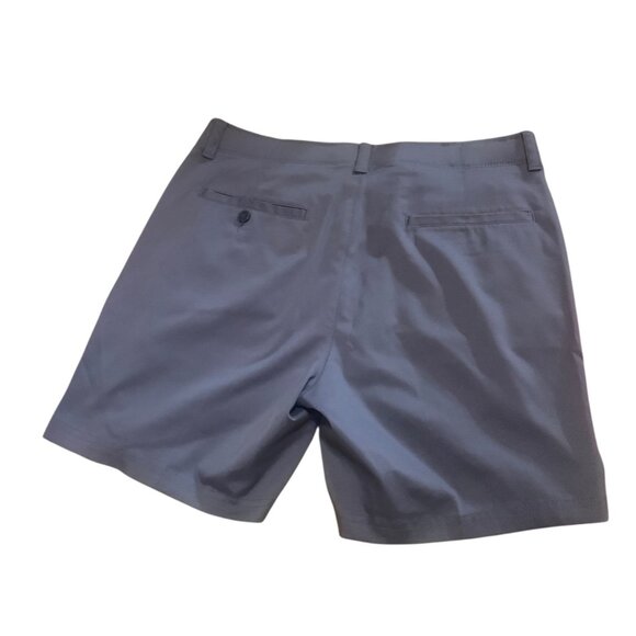 PGA Tour Men's Golf Shorts Classic Gray Flat Front Sz 34 - Picture 2 of 12